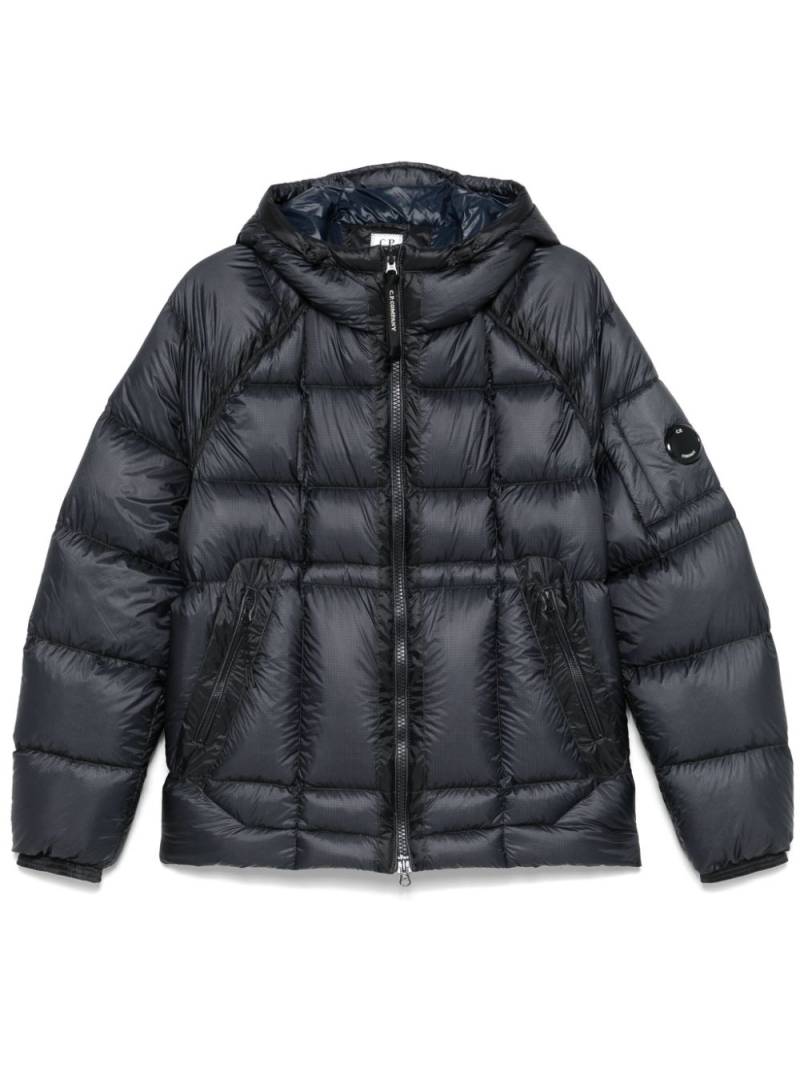 C.P. Company D. D. Shell hooded down jacket - Black von C.P. Company