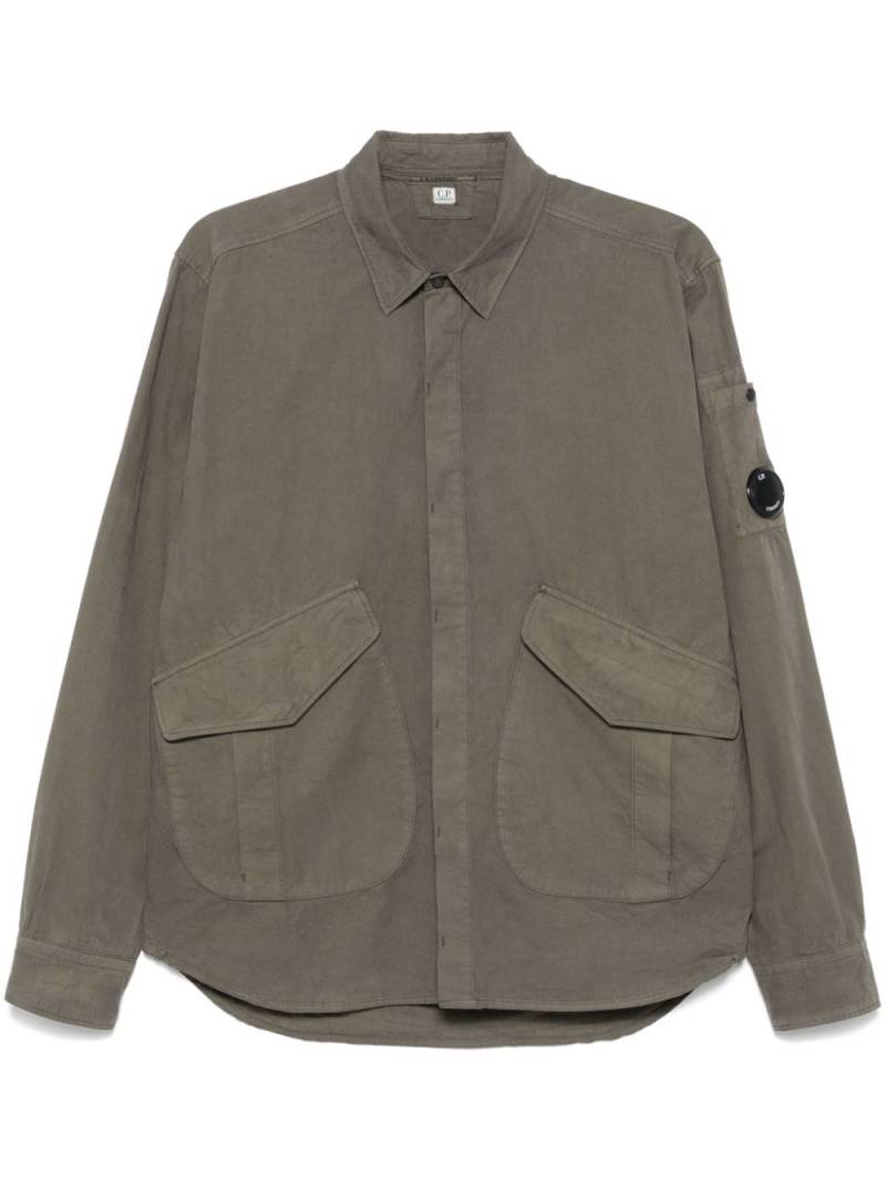 C.P. Company Diamond Peach overshirt - Green von C.P. Company