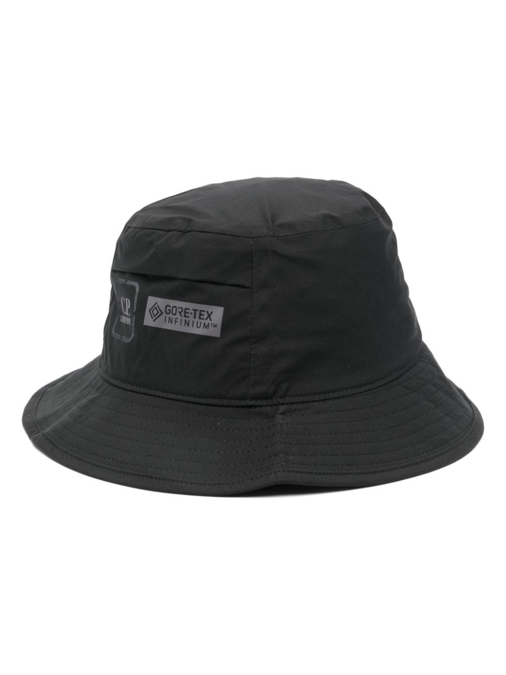 C.P. Company GORE‑TEX INFINIUM™ bucket hat - Black von C.P. Company