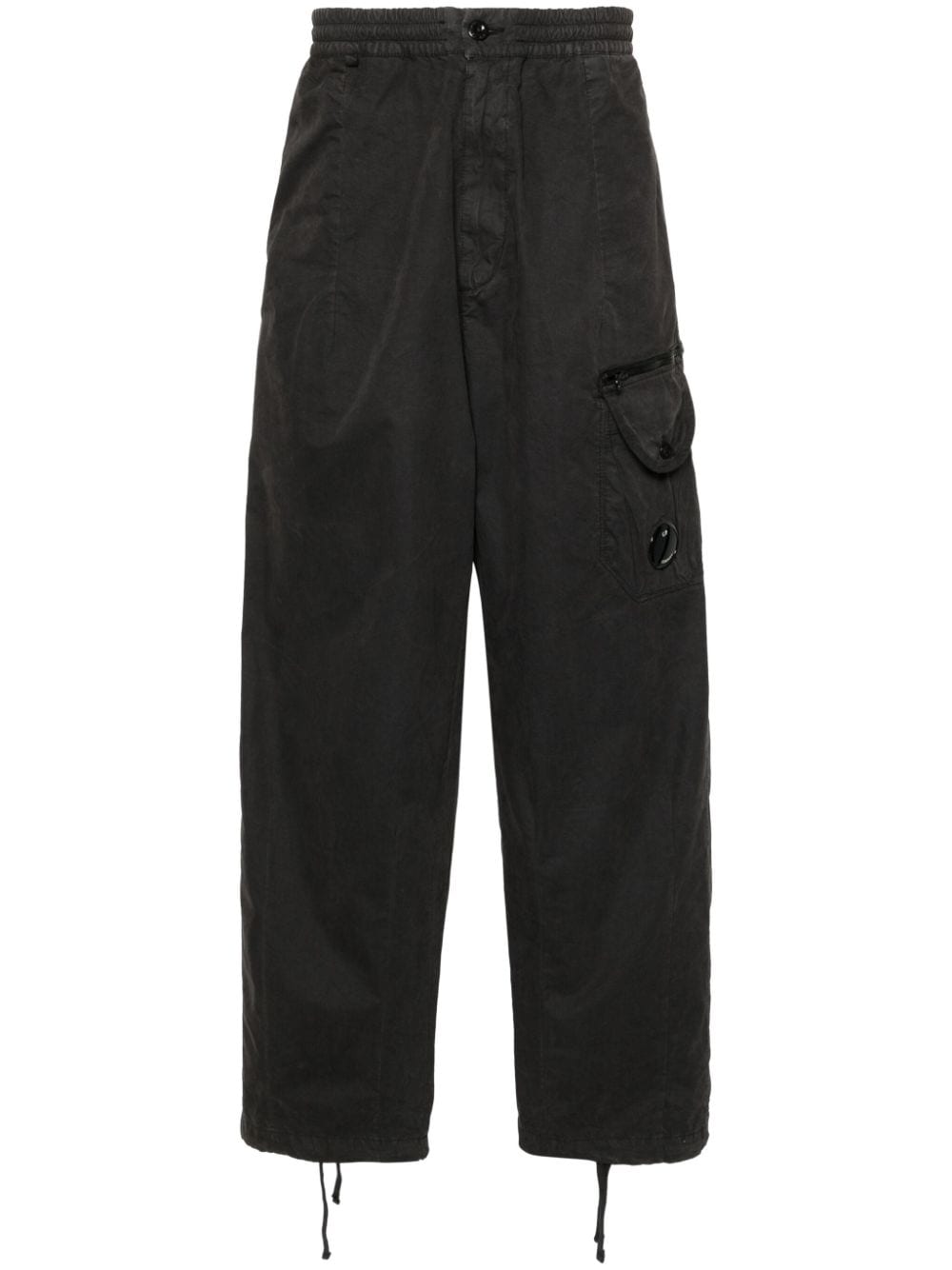 C.P. Company Lens cotton cargo trousers - Grey von C.P. Company