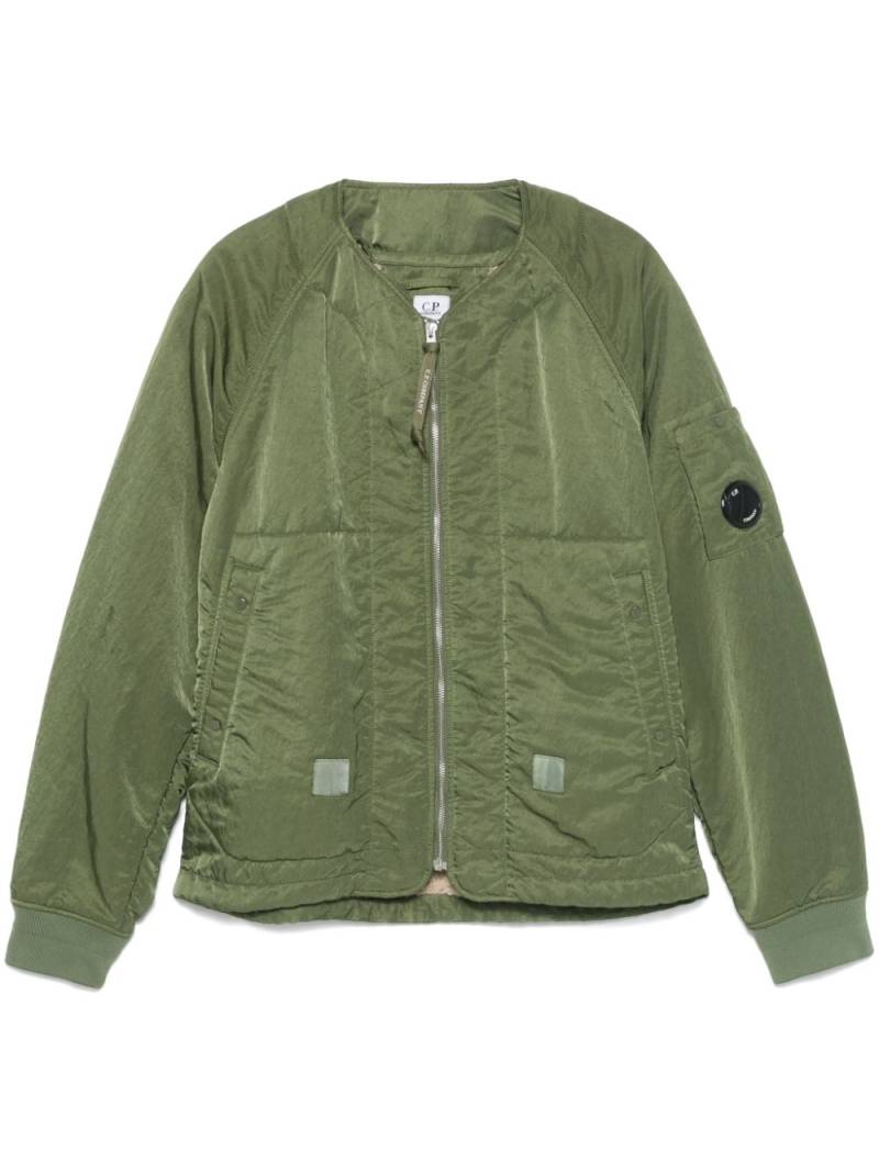 C.P. Company Lens-detail bomber jacket - Green von C.P. Company