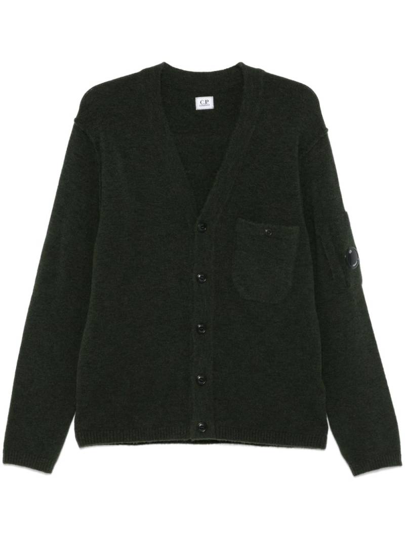 C.P. Company Lens-detail cardigan - Green von C.P. Company