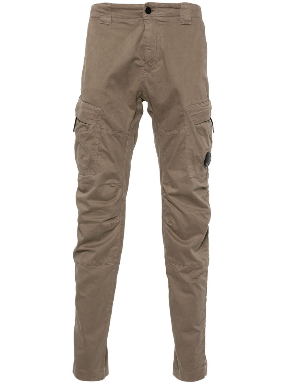 C.P. Company Lens tapered-leg cargo trousers - Neutrals von C.P. Company