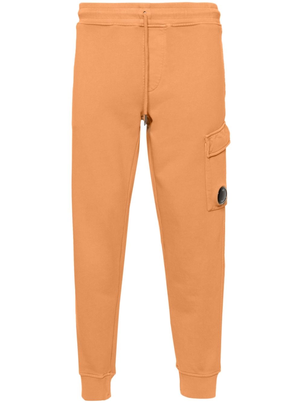 C.P. Company Lens-detail cotton track pants - Orange von C.P. Company