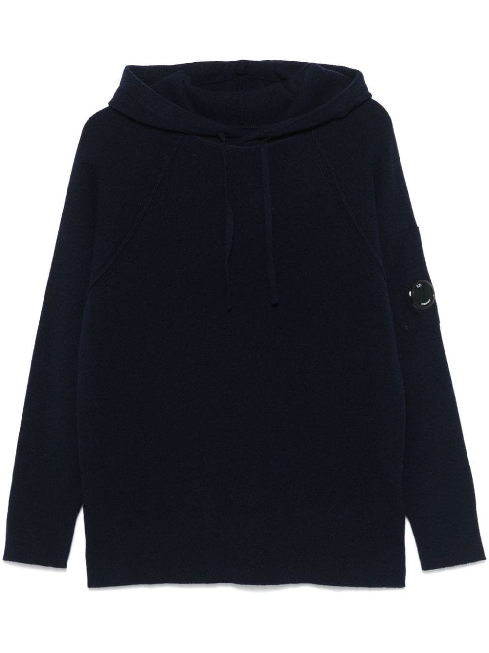 C.P. Company Lens-detail hoodie - Blue von C.P. Company