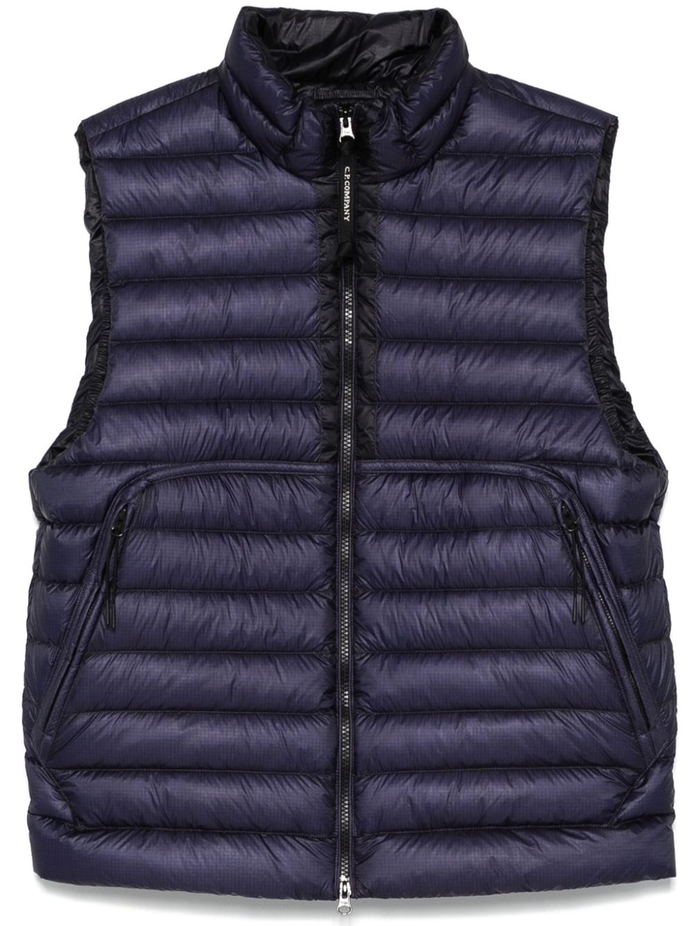 C.P. Company Lens-detail padded gilet - Blue von C.P. Company