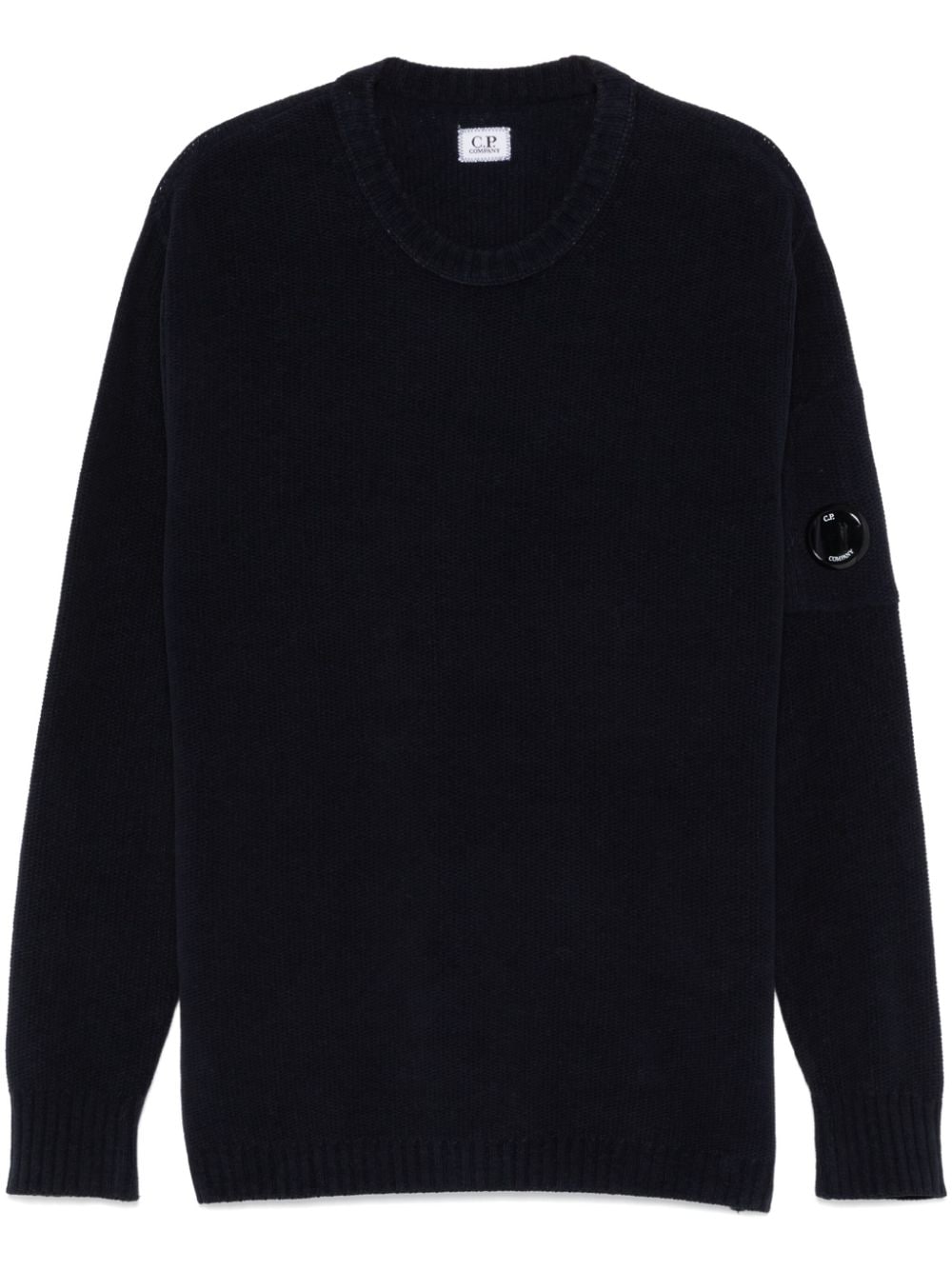 C.P. Company Lens-detail sweater - Blue von C.P. Company