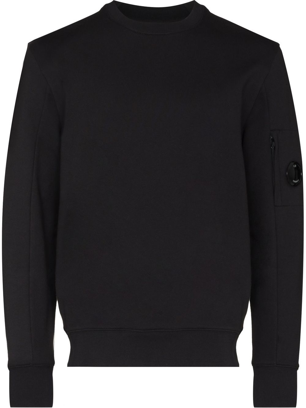 C.P. Company Lens-detail sweatshirt - Black von C.P. Company