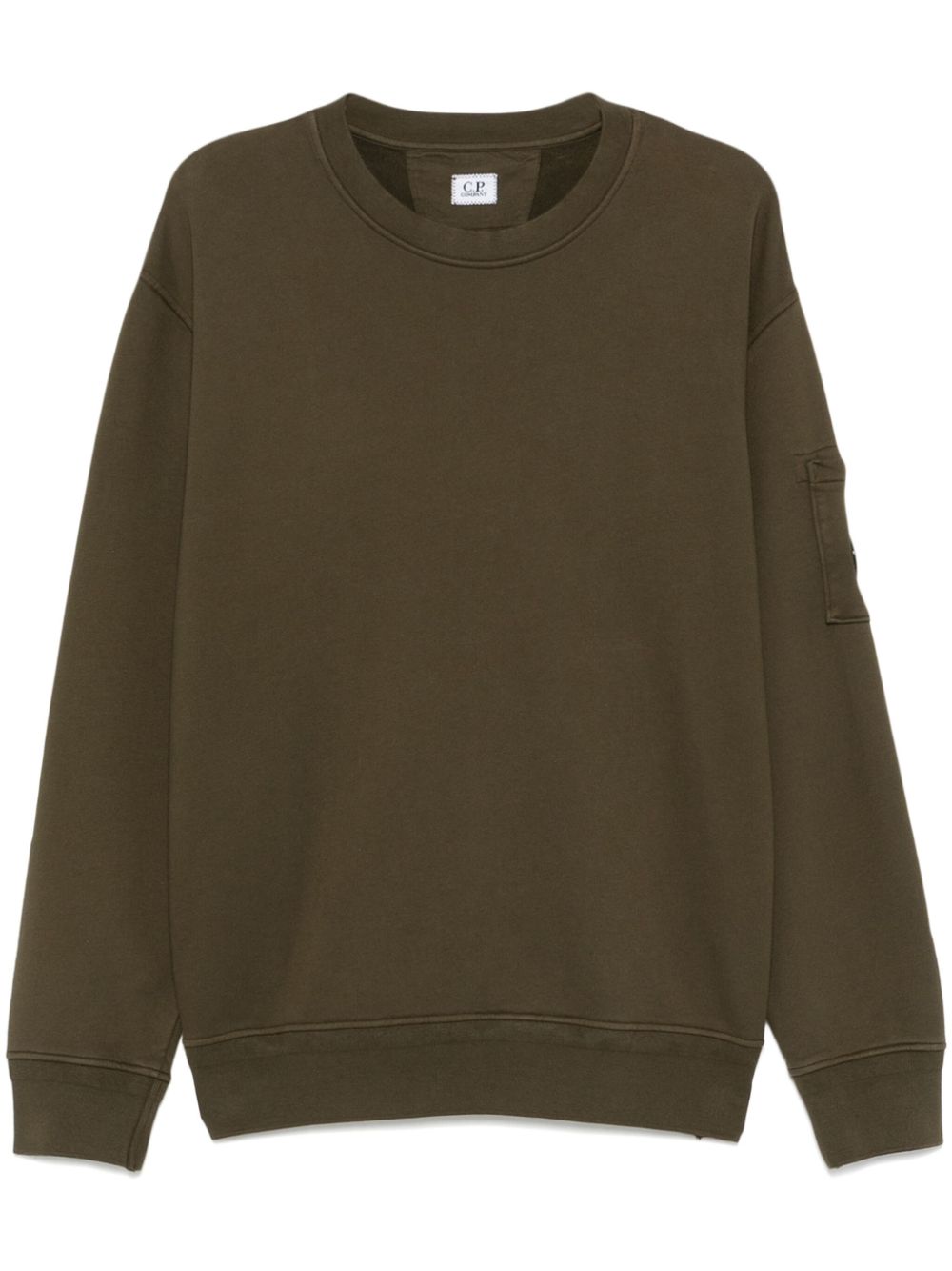 C.P. Company Lens-detail sweatshirt - Green von C.P. Company