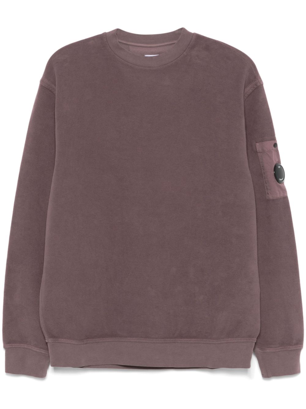 C.P. Company Lens-detail sweatshirt - Purple von C.P. Company