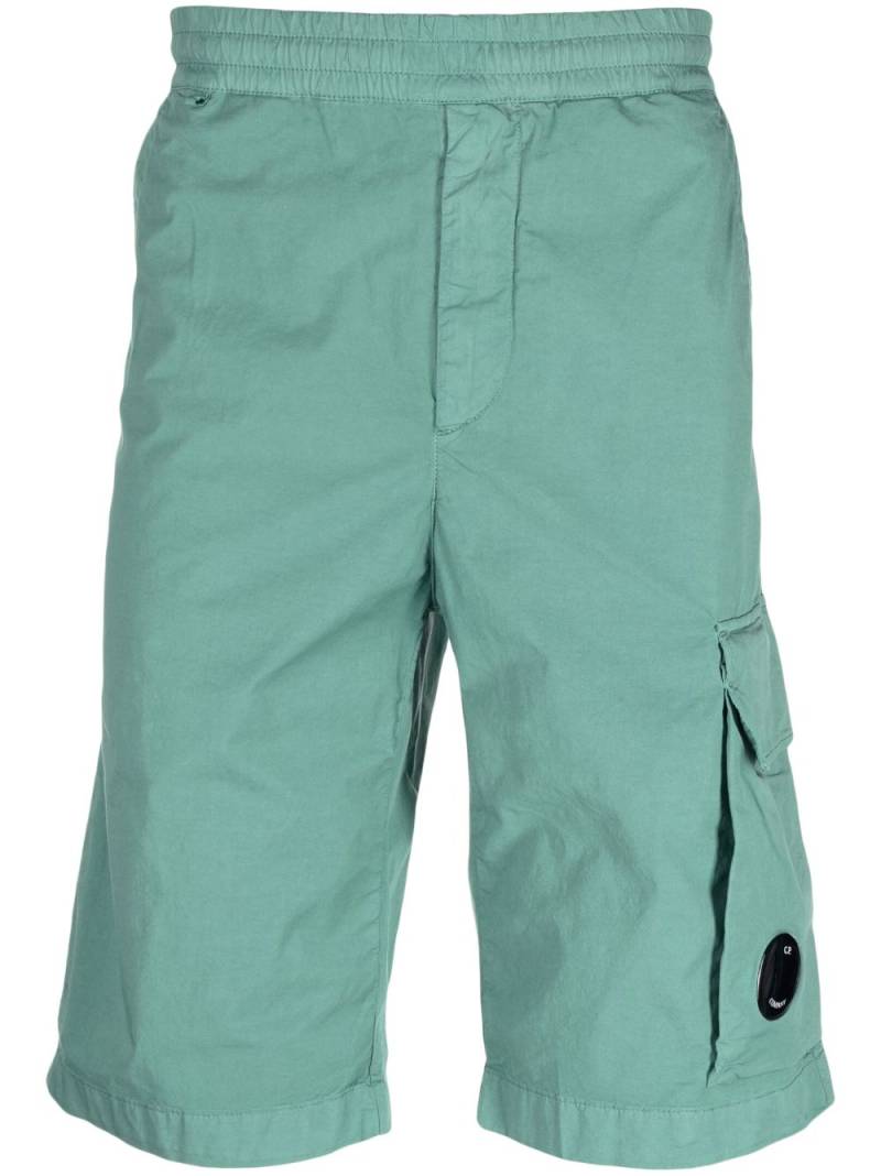 C.P. Company Lens-detail track shorts - Green von C.P. Company