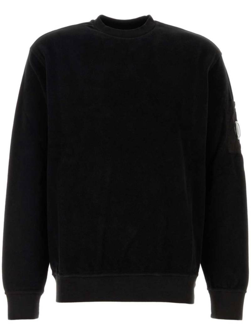 C.P. Company Lens-detailed sweatshirt - Black von C.P. Company