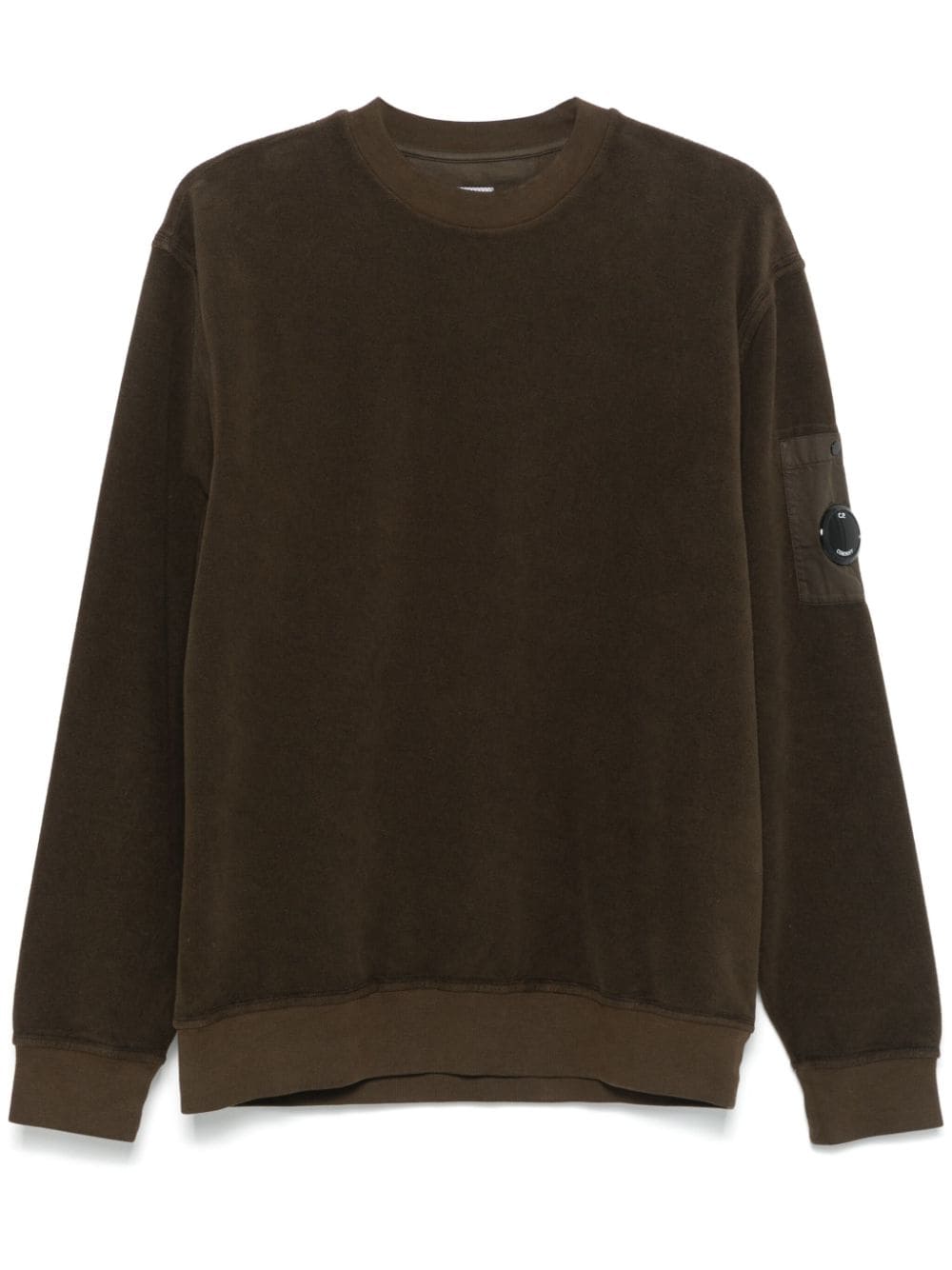 C.P. Company Lens-detailed sweatshirt - Brown von C.P. Company