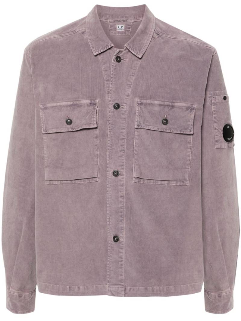 C.P. Company Lens shirt - Purple von C.P. Company