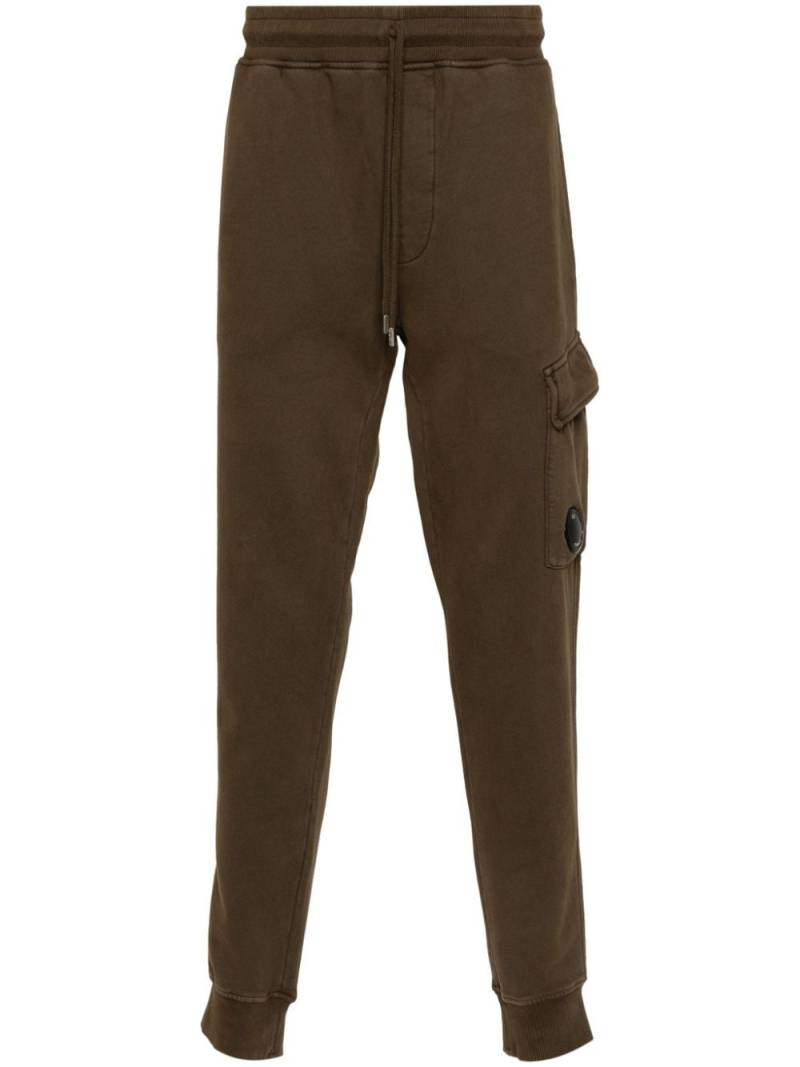 C.P. Company Lens tapered-leg track pants - Green von C.P. Company