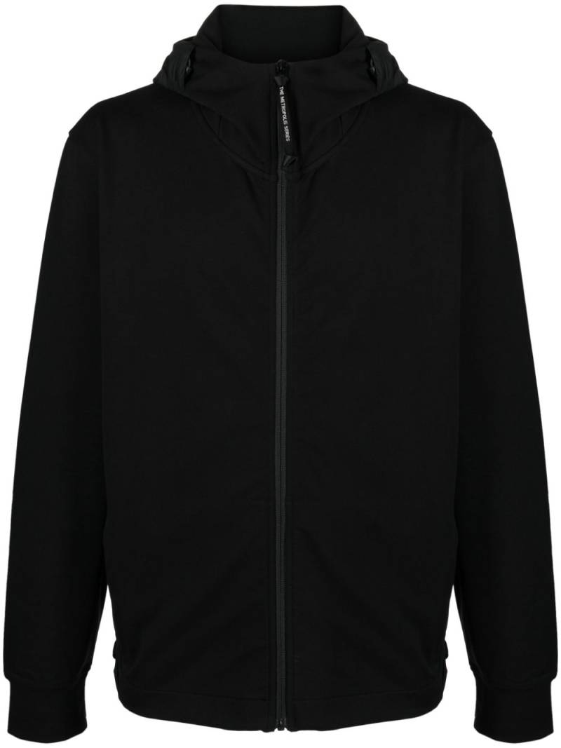 C.P. Company Metropolis Series zip-up hooded jacket - Black von C.P. Company