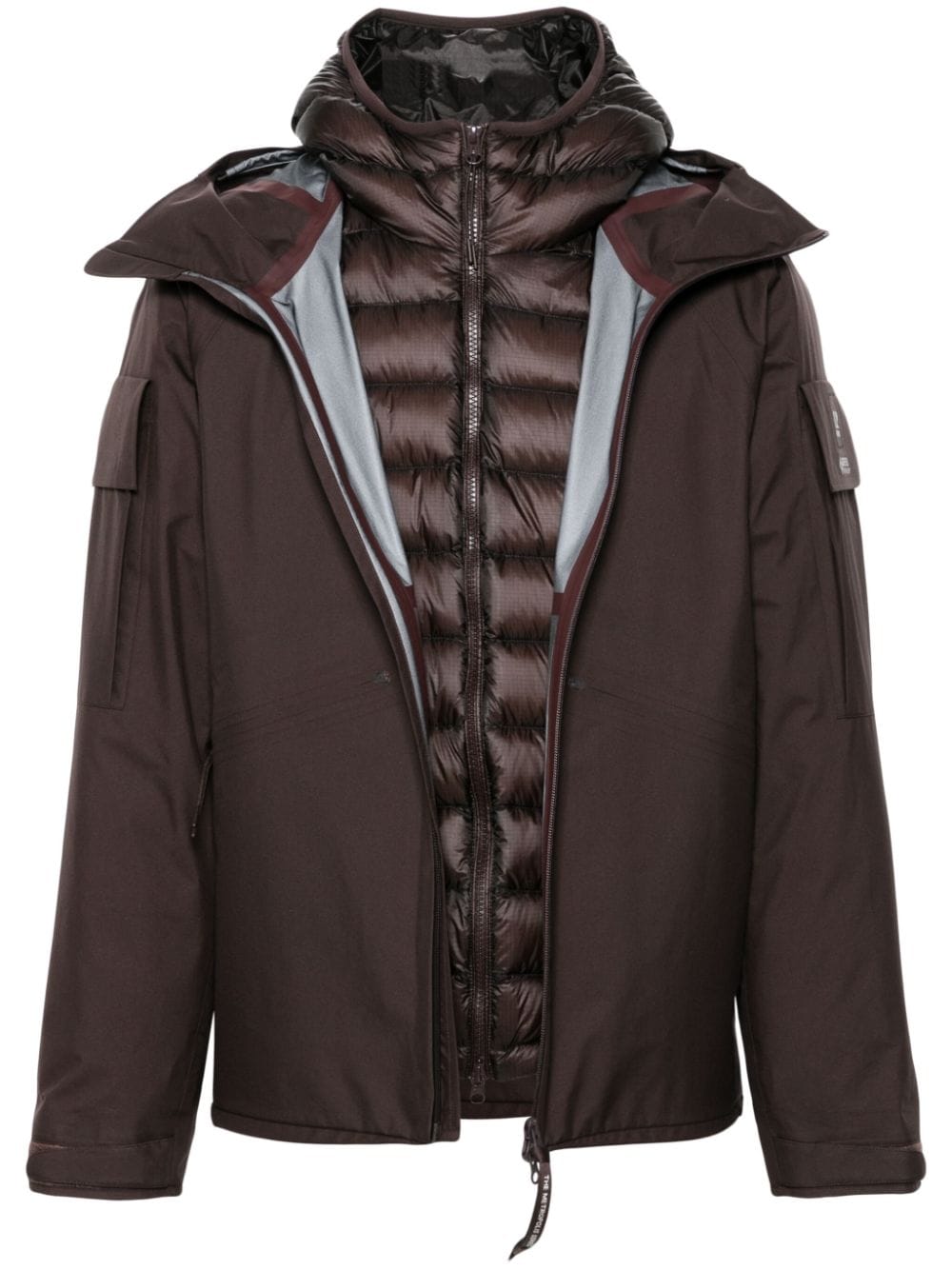 C.P. Company The Metropolis Series Gore-Tex Infinium hooded jacket - Brown von C.P. Company