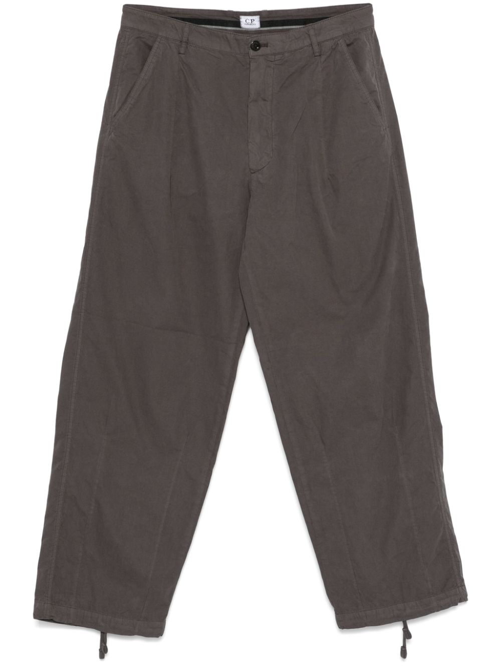 C.P. Company Microreps cotton trousers - Grey von C.P. Company