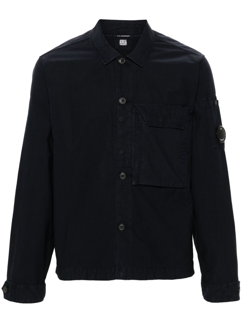 C.P. Company Ottoman cotton shirt - Blue von C.P. Company