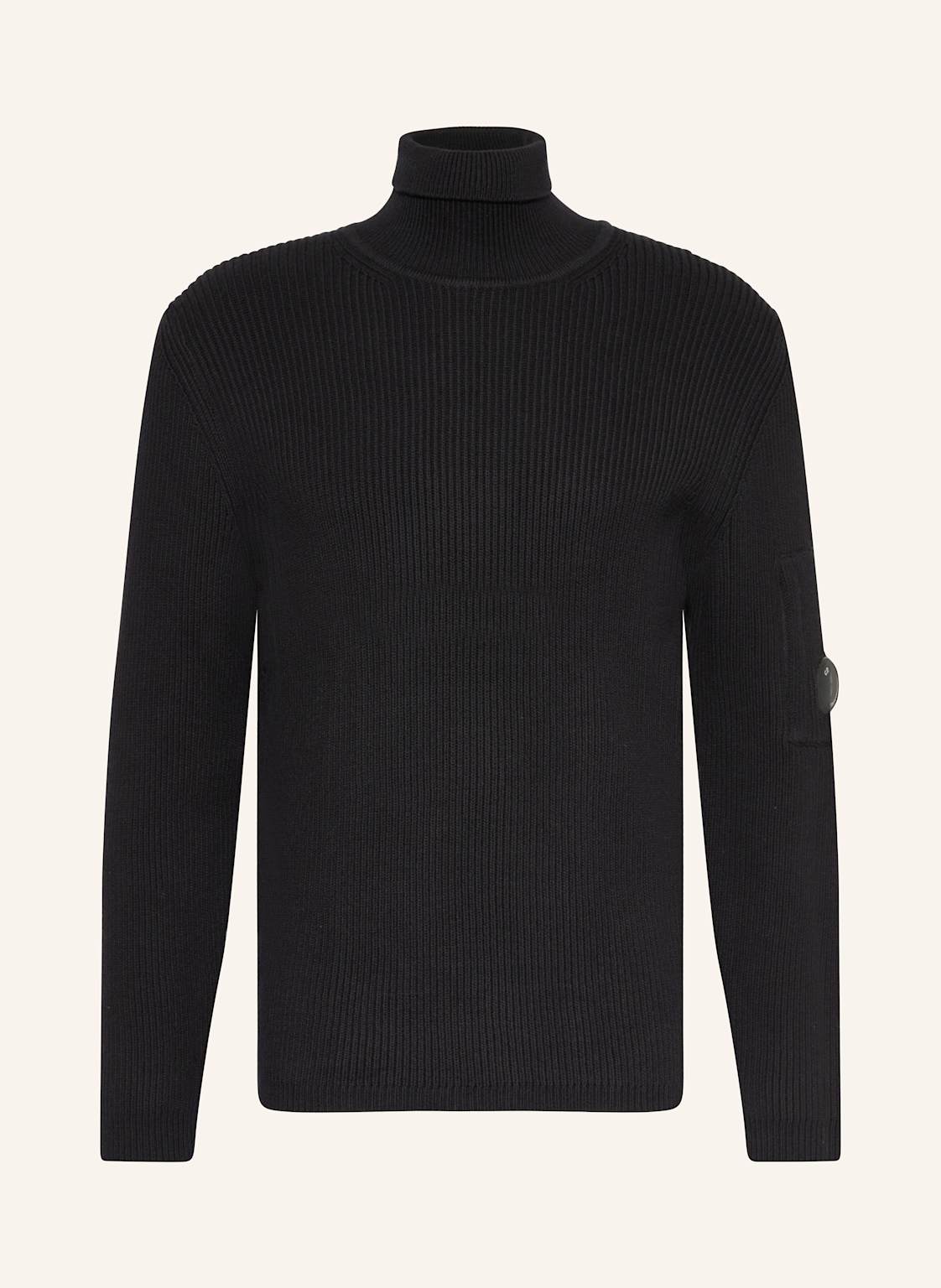 C.P. Company Rollkragenpullover schwarz von C.P. Company