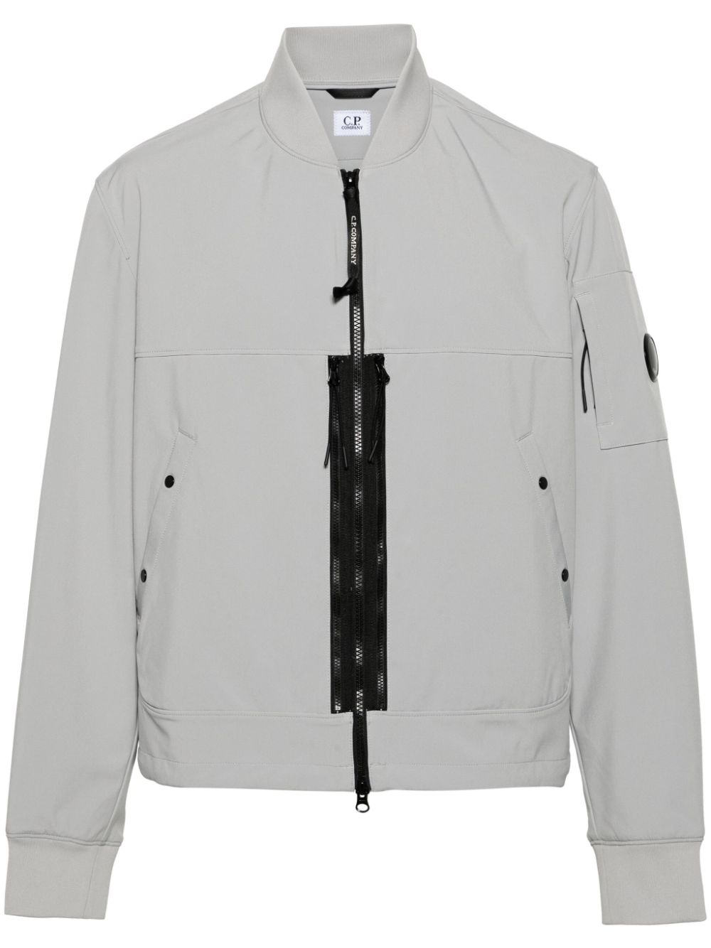 C.P. Company Shell-R baseball-collar jacket - Grey von C.P. Company