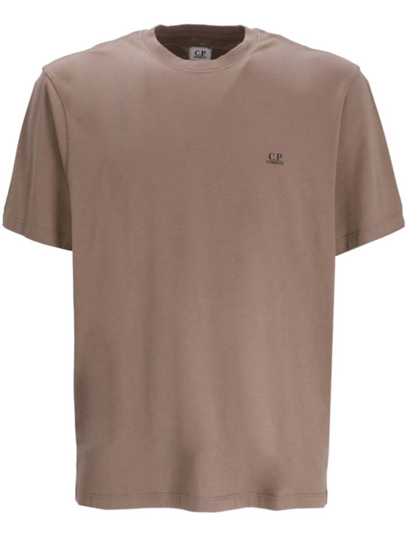 C.P. Company Signature Goggles cotton T-shirt - Neutrals von C.P. Company