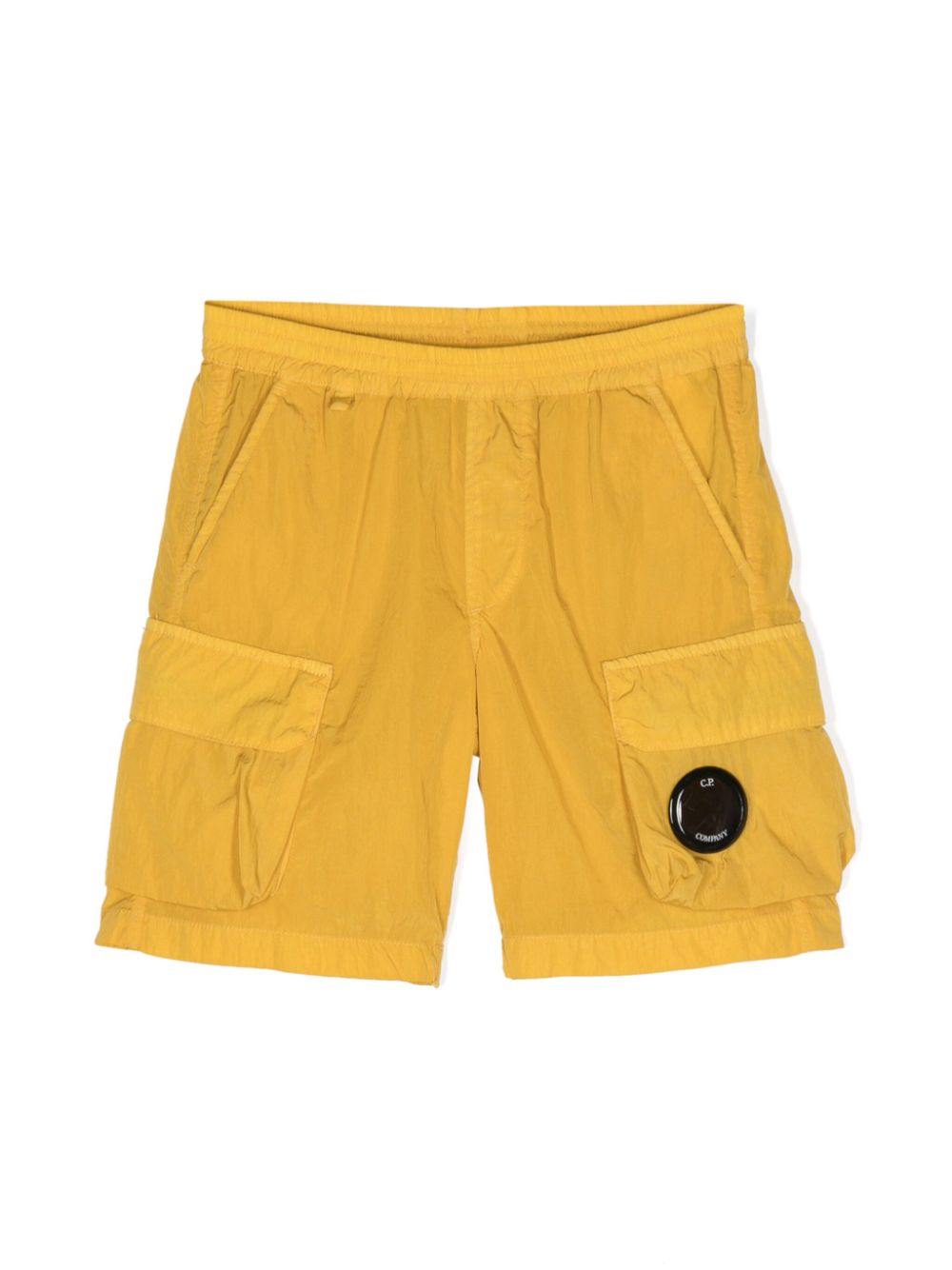 C.P. Company U16 Lens-detail shorts - Yellow von C.P. Company