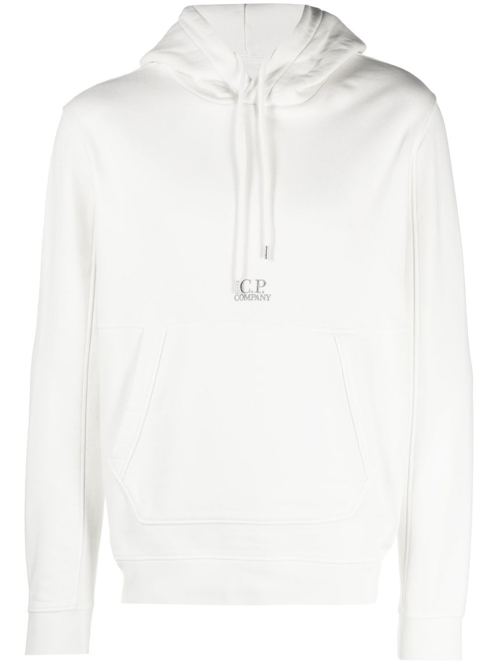 C.P. Company brushed-fleece drawstring hoodie - Neutrals von C.P. Company