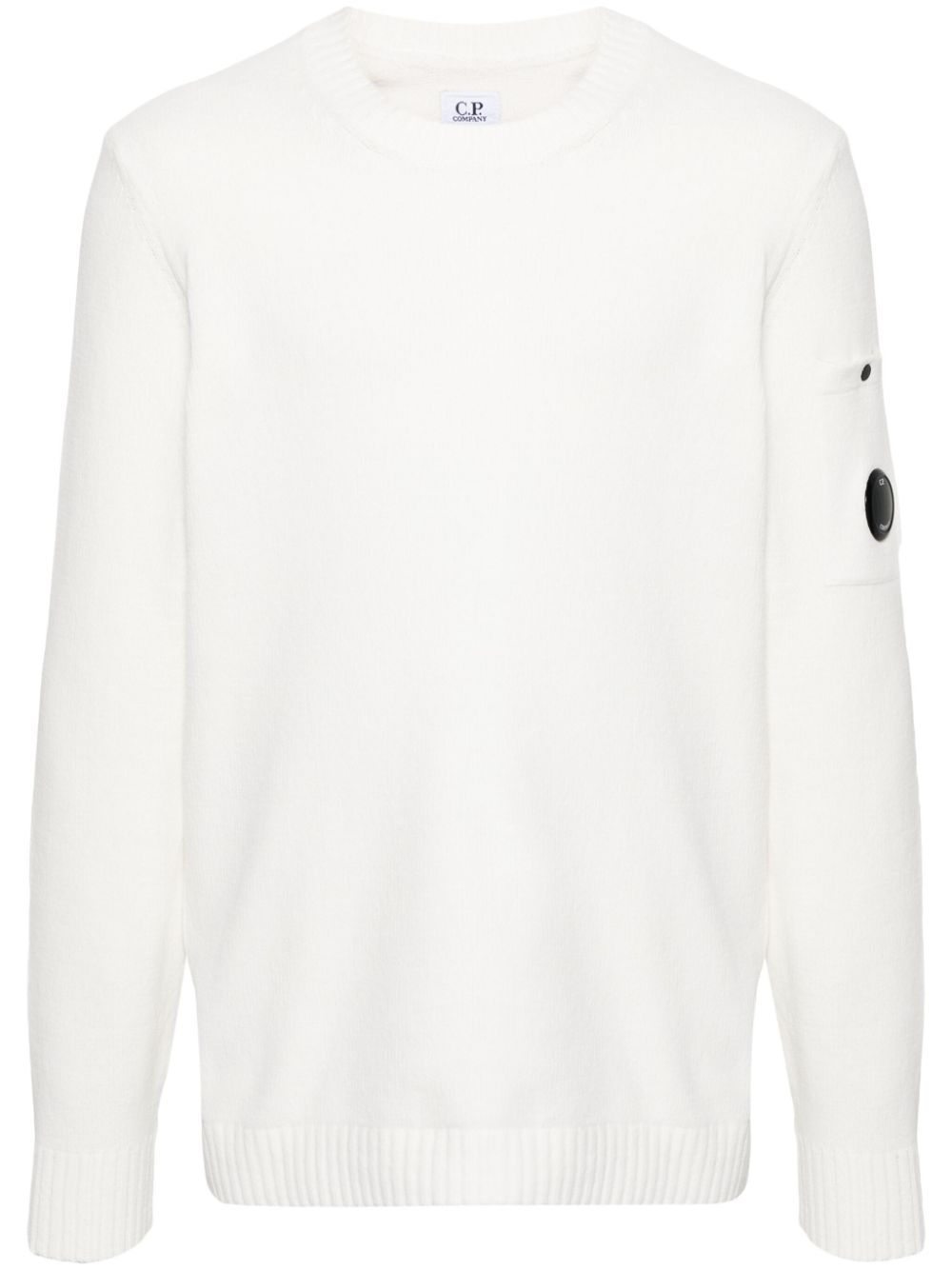 C.P. Company chenille cotton jumper - Neutrals von C.P. Company