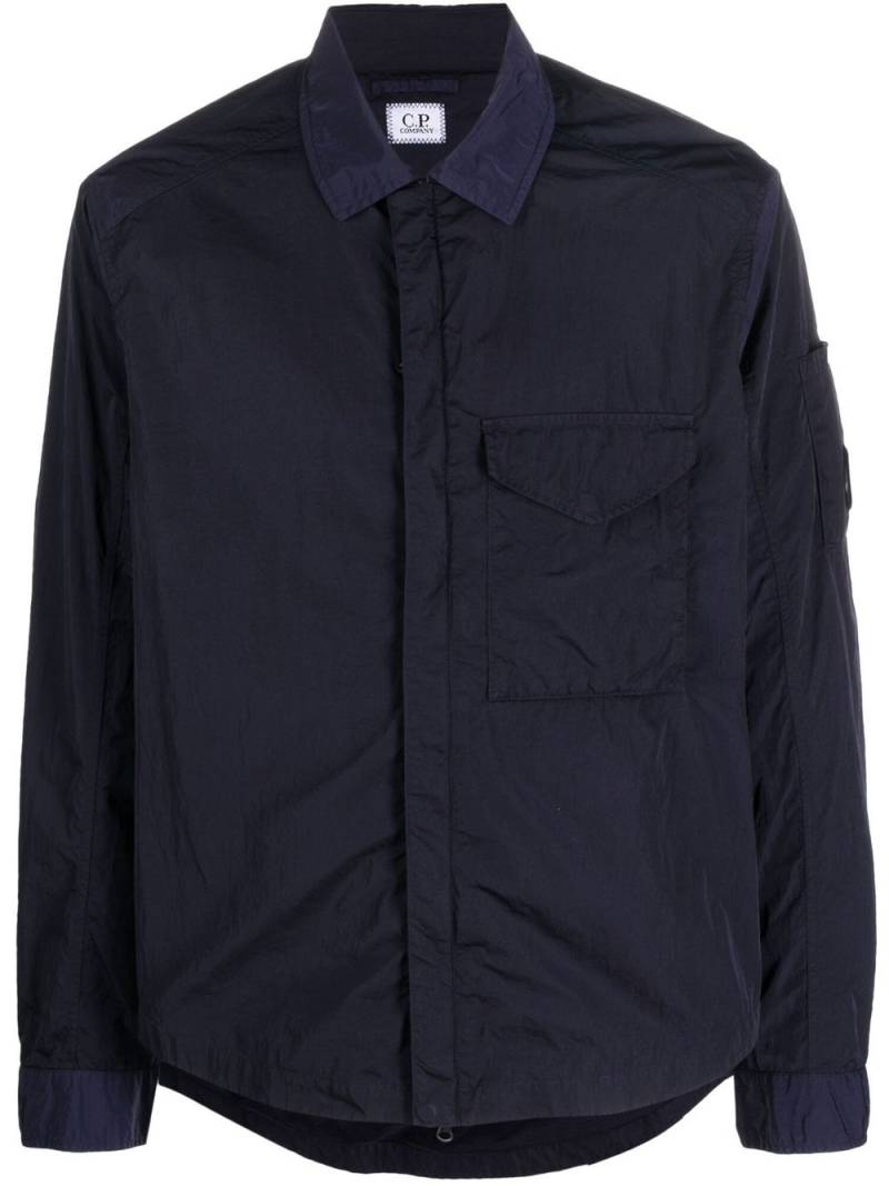 C.P. Company Chrome-R Lens-detail shirt jacket - Blue von C.P. Company