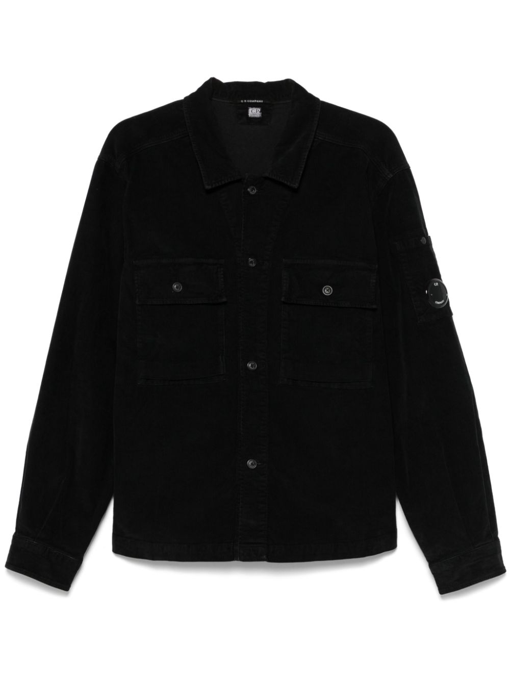 C.P. Company corduroy shirt jacket - Black von C.P. Company