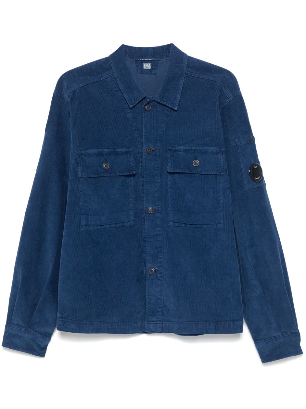 C.P. Company corduroy shirt jacket - Blue von C.P. Company