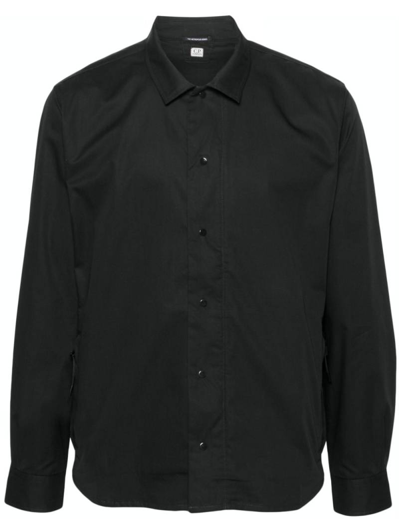 C.P. Company The Metropolis Series gabardine overshirt - Black von C.P. Company