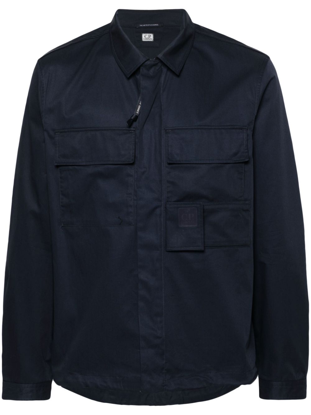 C.P. Company cotton shirt jacket - Blue von C.P. Company