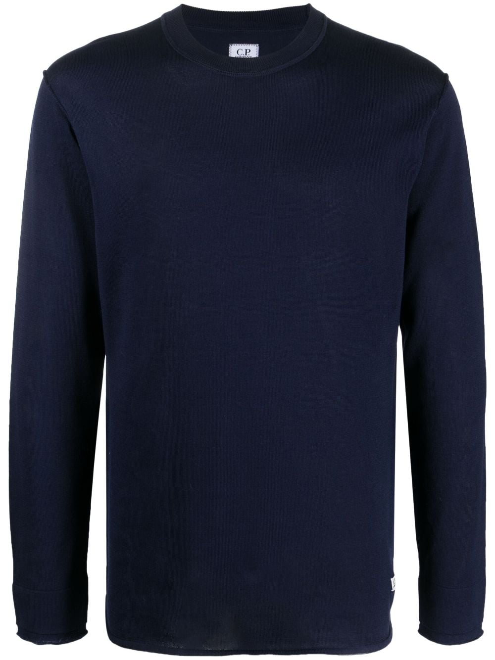 C.P. Company crew-neck cotton jumper - Blue von C.P. Company