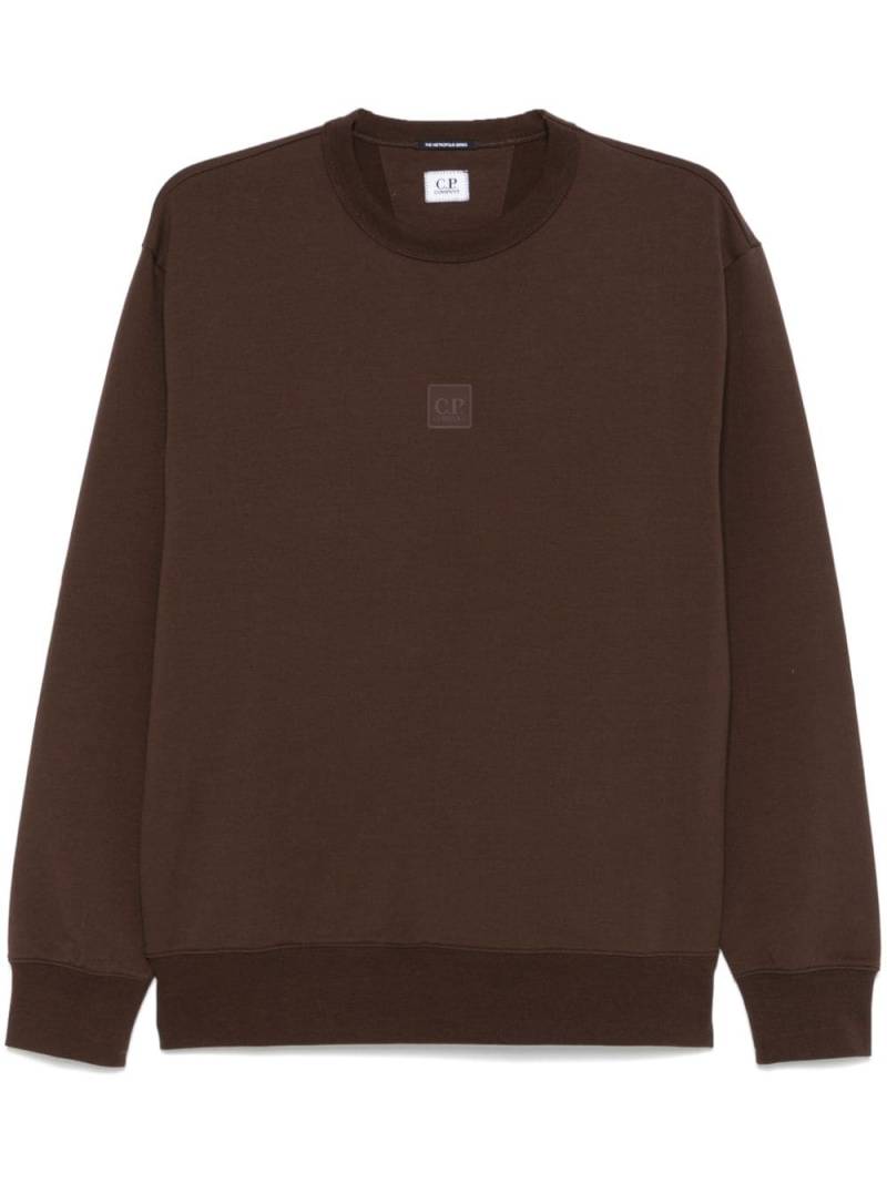 C.P. Company crew-neck fleece sweatshirt - Brown von C.P. Company