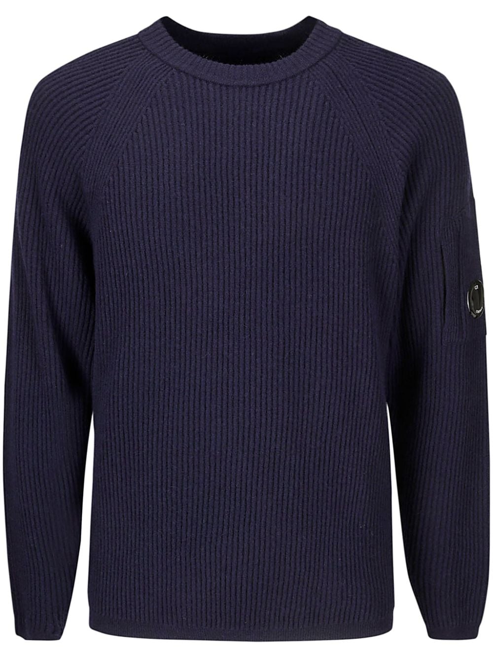 C.P. Company crew neck knit sweater - Blue von C.P. Company