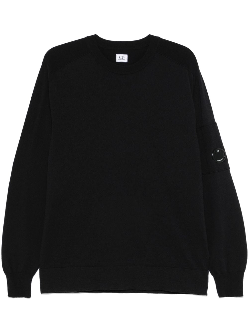 C.P. Company crew neck sweater - Black von C.P. Company