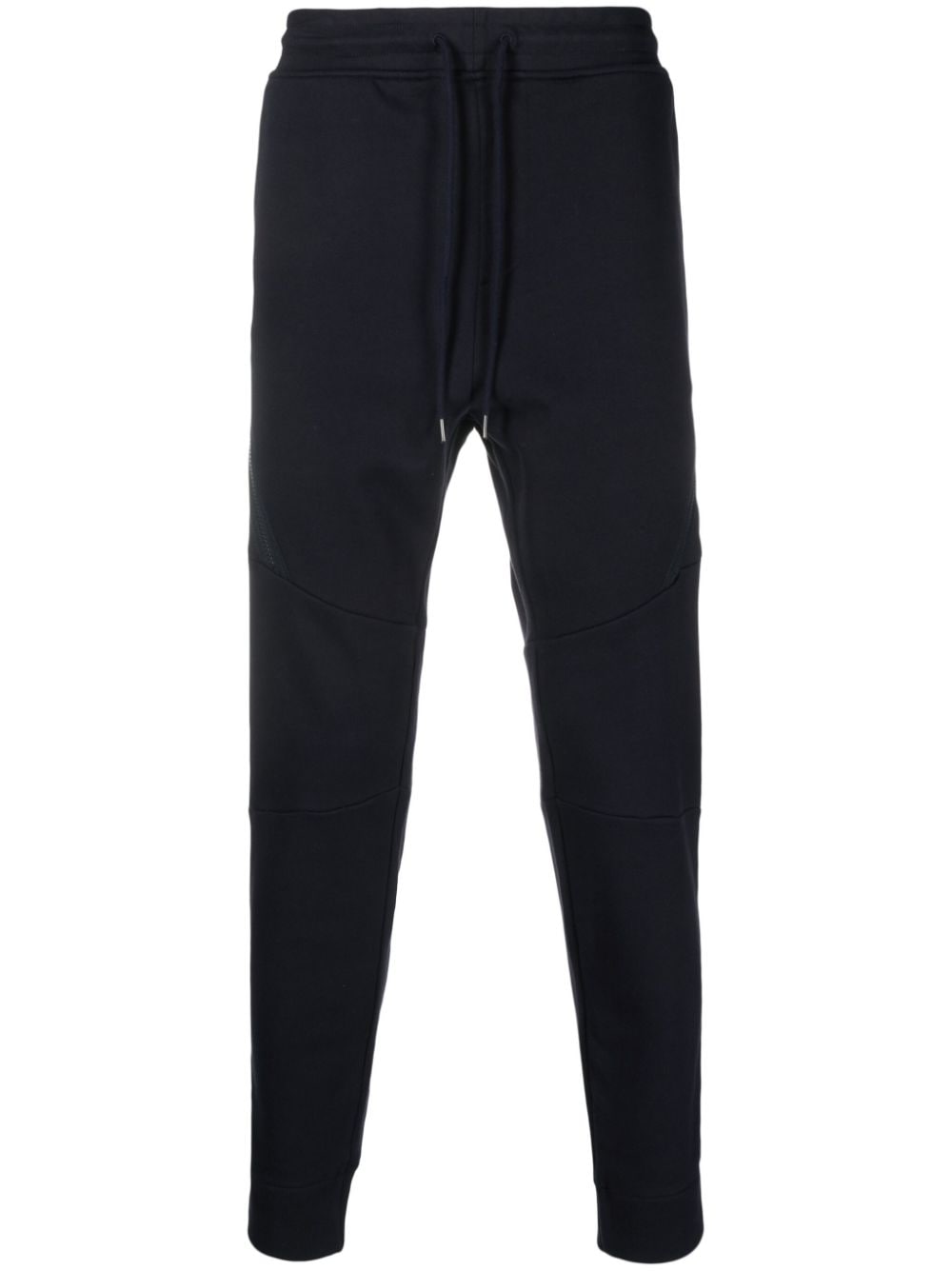 C.P. Company decorative zip cotton track pant - Blue von C.P. Company