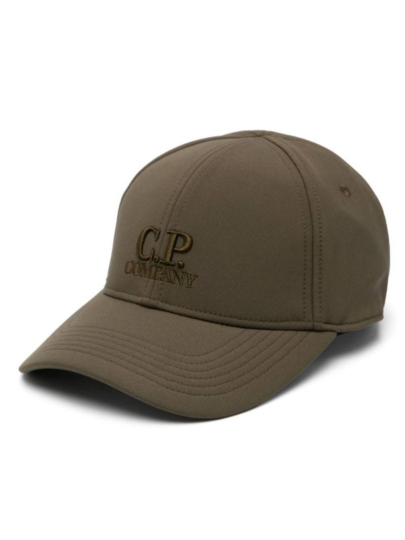 C.P. Company embroidered-logo Shell-R cap - Green von C.P. Company