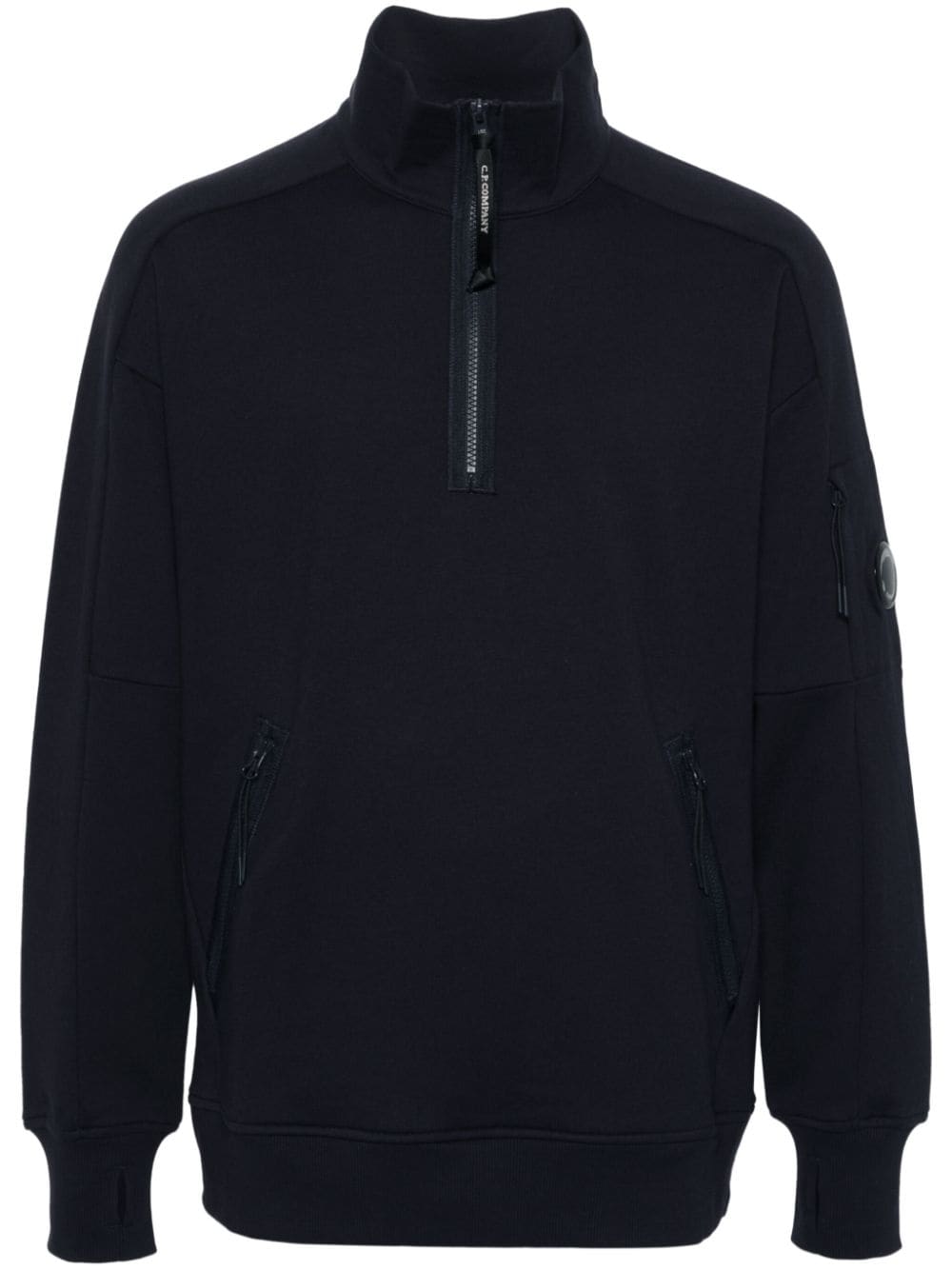 C.P. Company fleece sweatshirt - Blue von C.P. Company