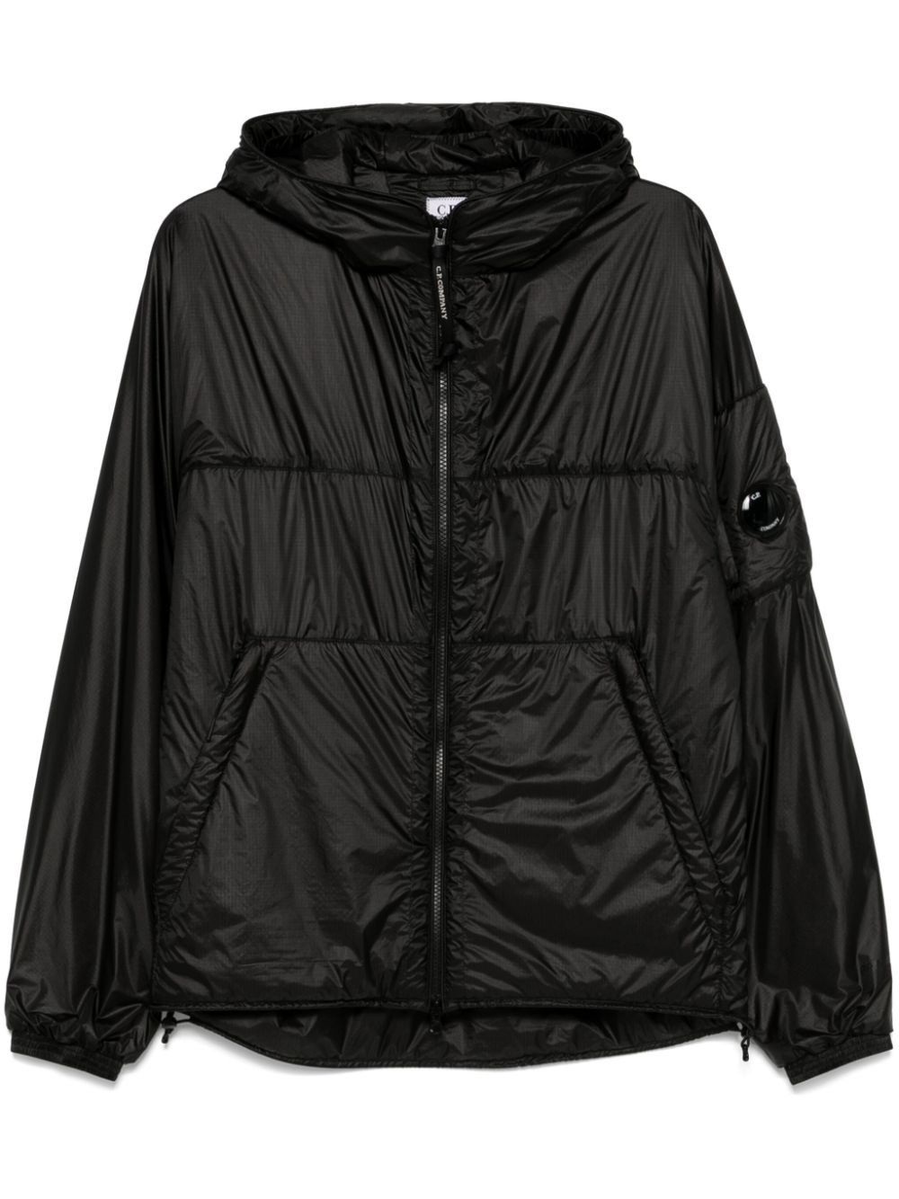 C.P. Company Nada Shell hooded jacket - Black von C.P. Company