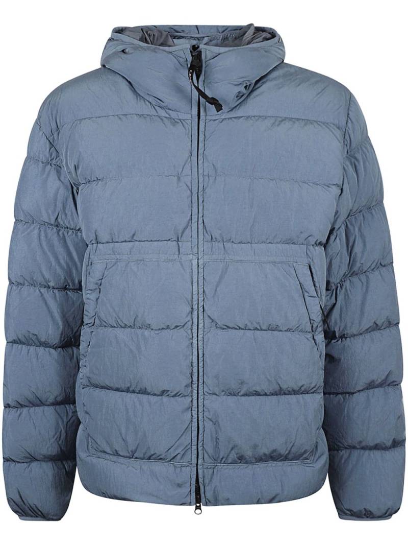 C.P. Company hooded padded jacket - Blue von C.P. Company