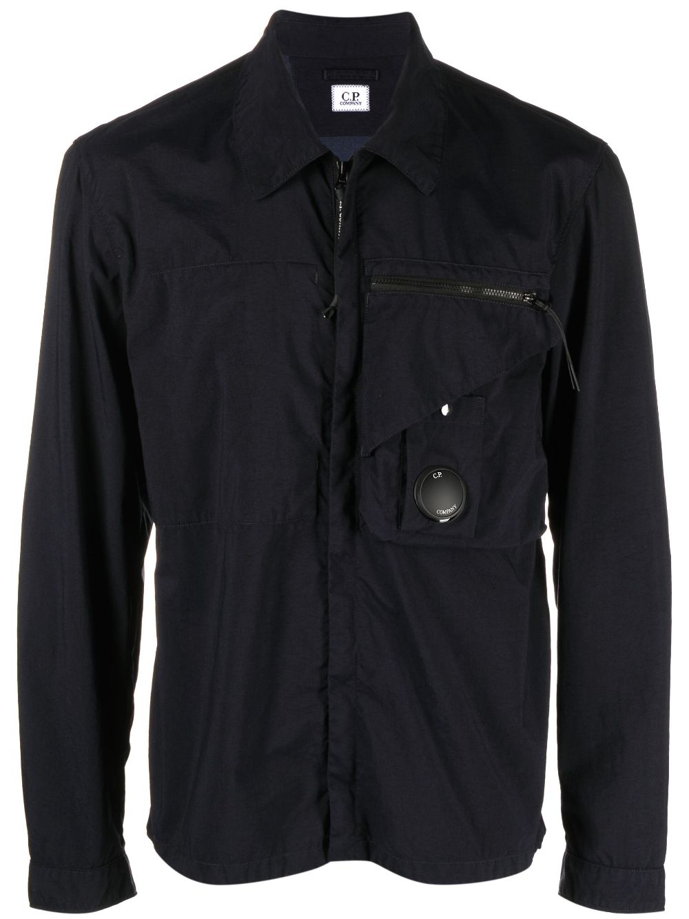 C.P. Company lens-detail shirt jacket - Blue von C.P. Company