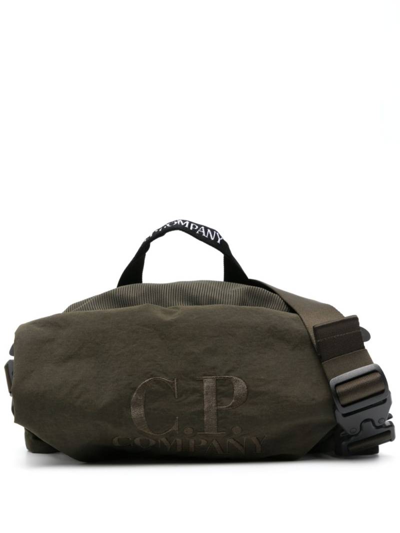 C.P. Company logo-embroidered belt bag - Green von C.P. Company