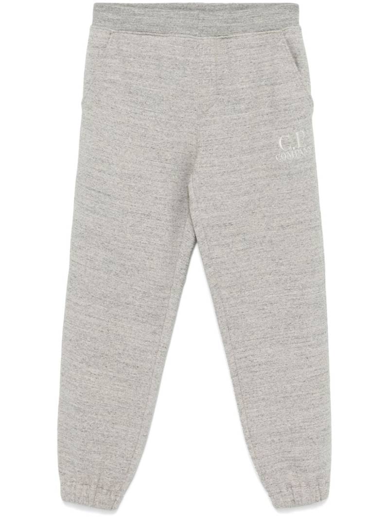 C.P. Company logo-embroidered track trousers - Grey von C.P. Company