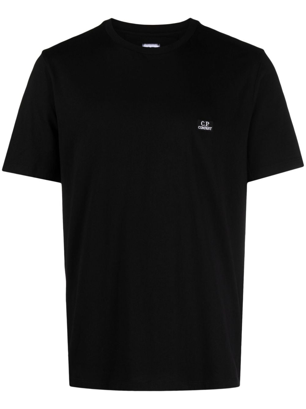 C.P. Company logo-patch cotton T-shirt - Black von C.P. Company