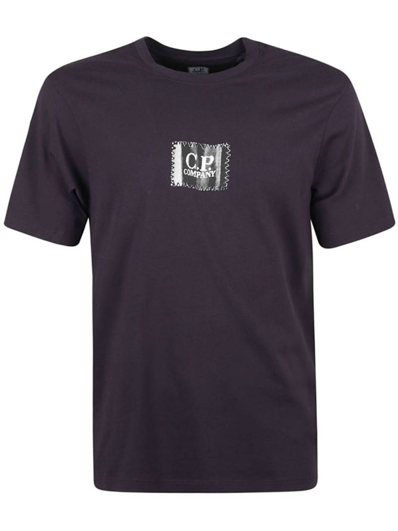 C.P. Company logo-print T-shirt - Grey von C.P. Company