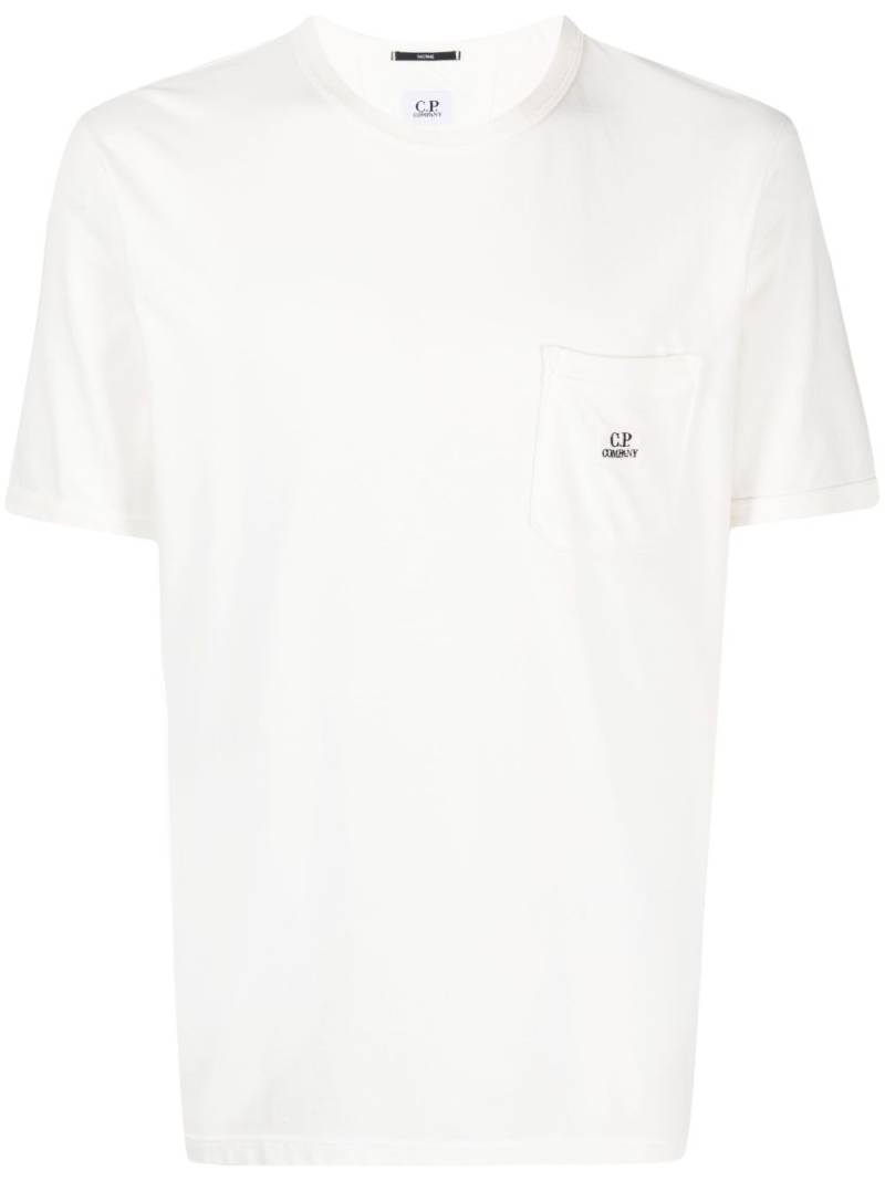 C.P. Company logo-print T-shirt - White von C.P. Company