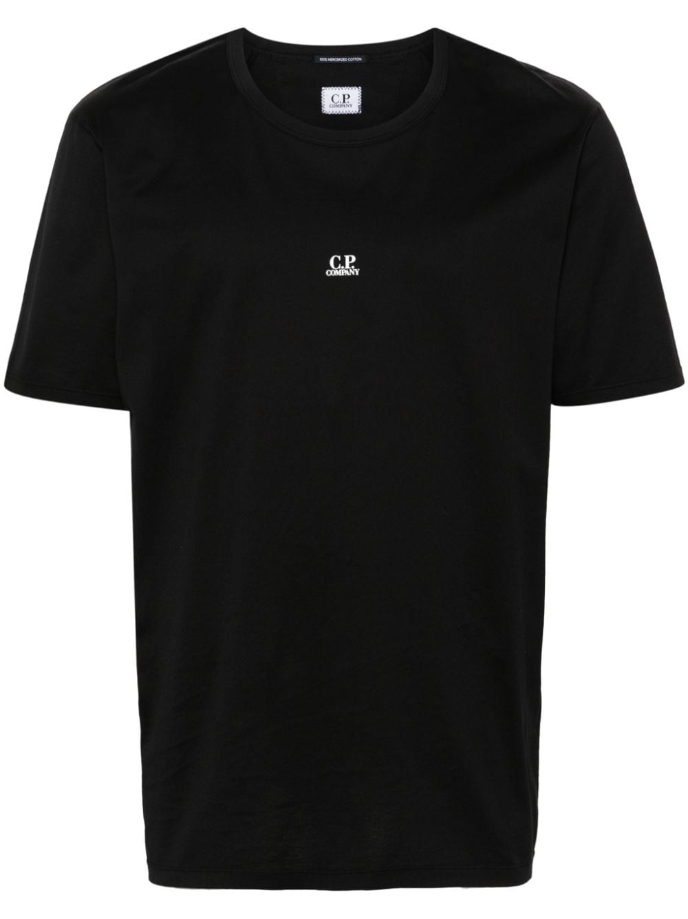 C.P. Company logo-print cotton T-shirt - Black von C.P. Company